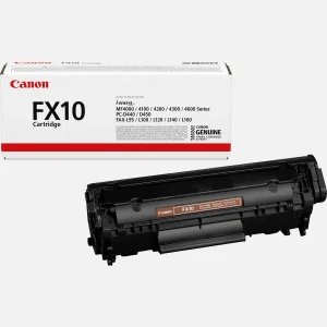 Canon FX10 Black Toner Cartridge 2,000 Pages Original 0263B002 Single-pack