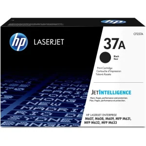 Genuine HP 37A Black LaserJet Toner Cartridge (CF237A)