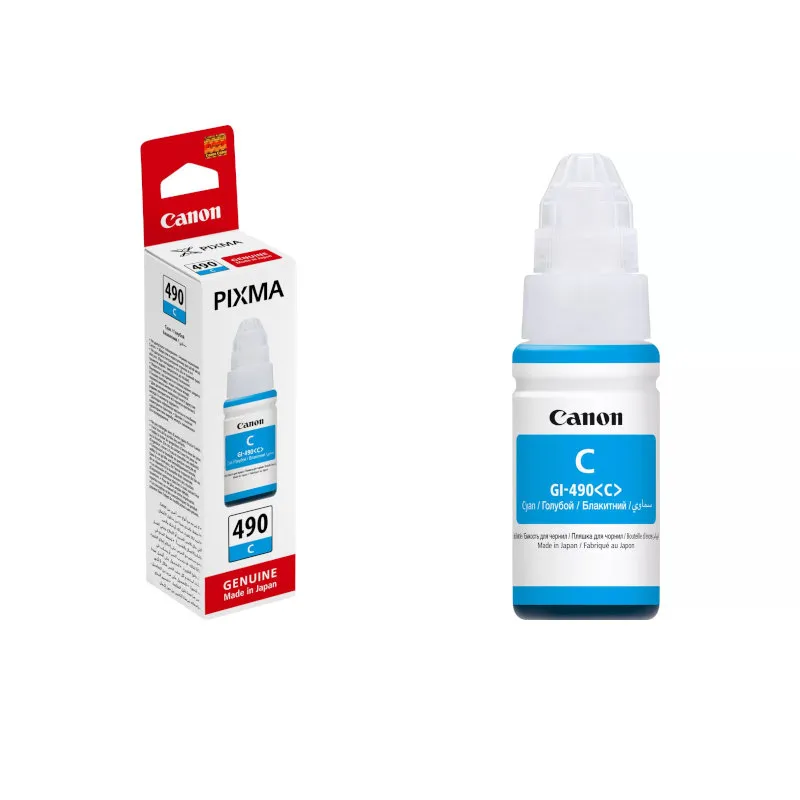Canon GI-490 Cyan Original Ink Bottle